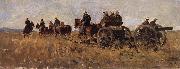 Nicolae Grigorescu The Artillerymen oil painting on canvas